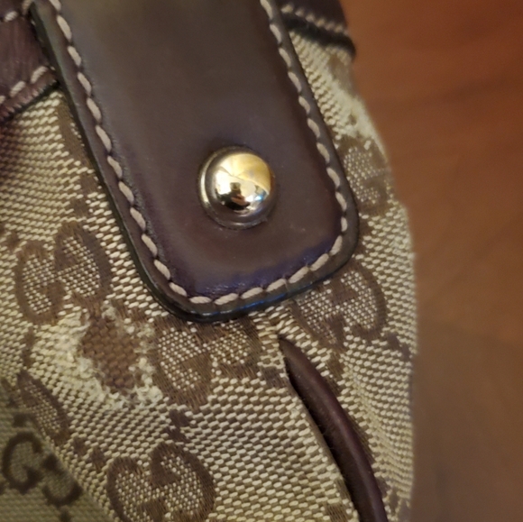 Gucci Horsebit Wave Canvas Hobo - Picture 11 of 12